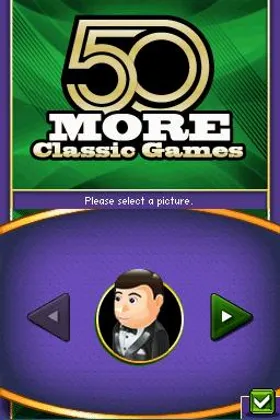 50 More Classic Games (USA) screen shot title